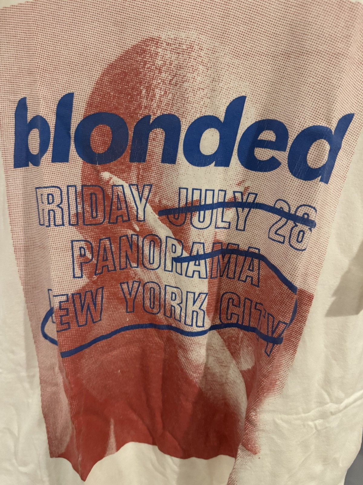 Frank Ocean Frank Ocean Blonded Tour Tee Size US L / EU 52-54 / 3 - 3 Thumbnail