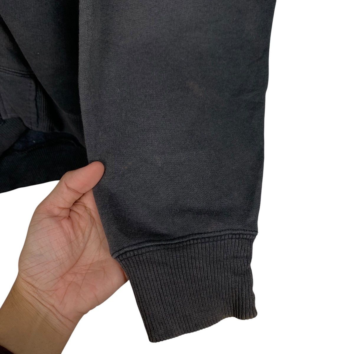 Champion CHAMPION Sun Burn Black Zipper Hoodies Sweatshirt #1726-C76 Size US L / EU 52-54 / 3 - 15 Thumbnail