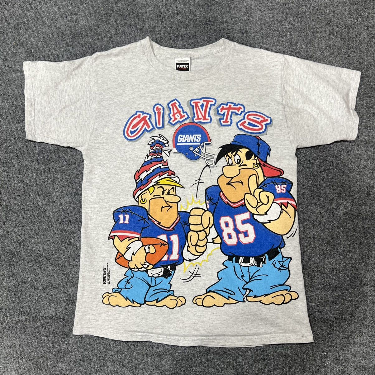 NFL × Vintage Vintage New York Giants Flintstones Tee Size US L / EU 52-54 / 3 - 1 Thumbnail