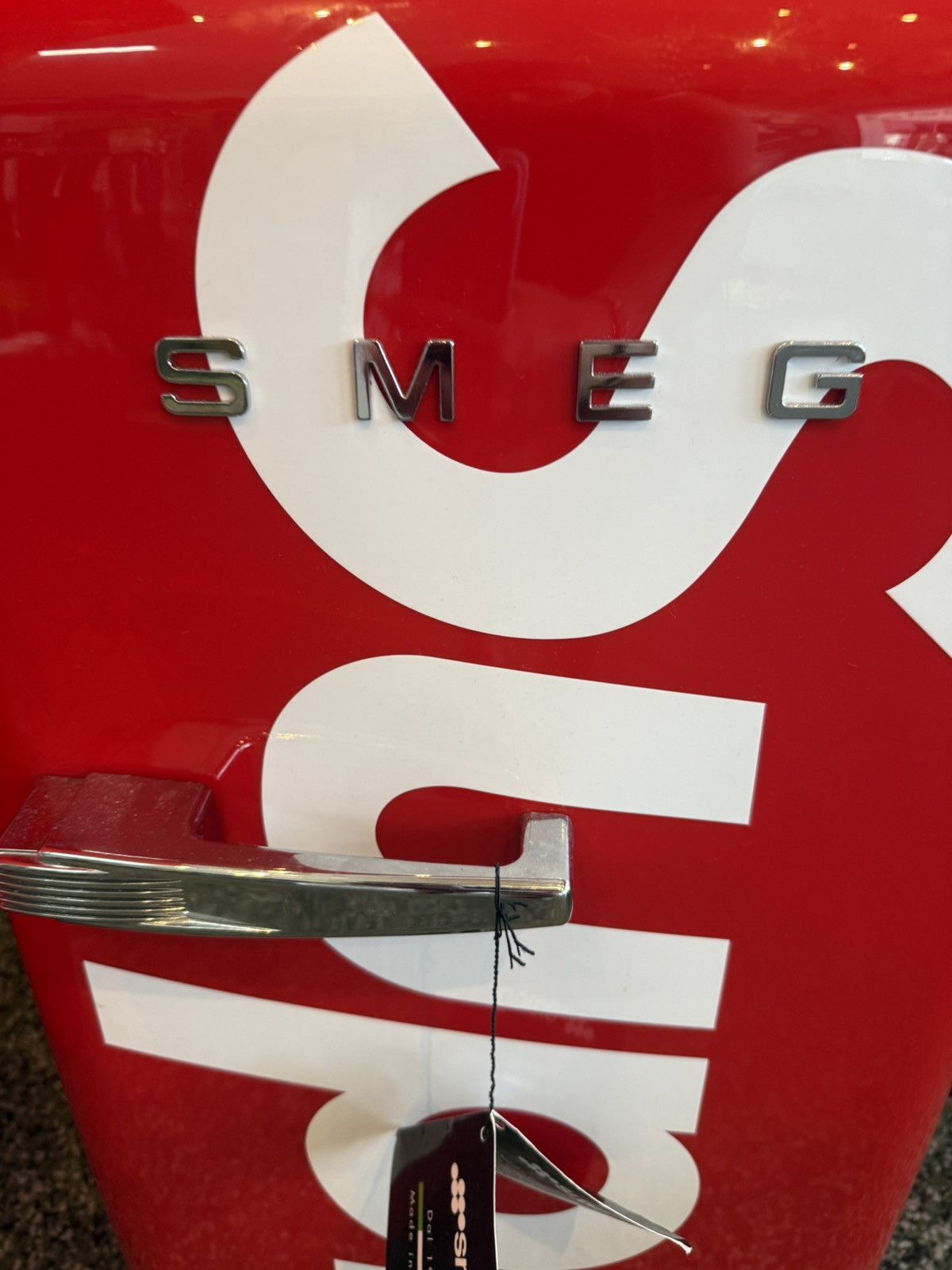 Supreme smeg mini fridge