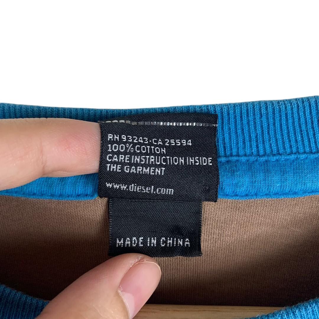 Other Vintage Diesel Intergalactic Space Earth Tones Ringer Tee Size US L / EU 52-54 / 3 - 9 Thumbnail