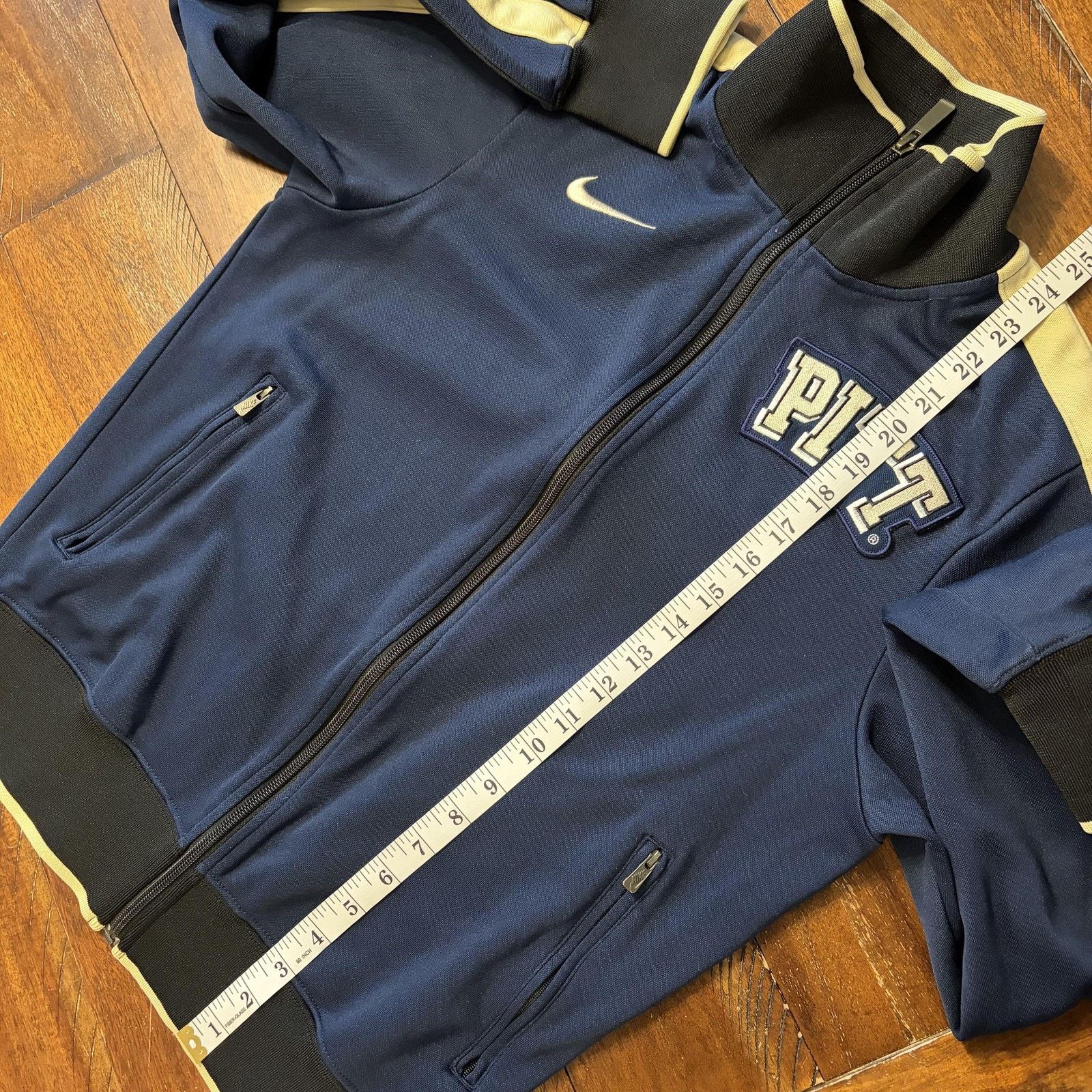 Nike Pittsburgh Panthers Jacket Mens Small Navy Blue PITT Nike Size US S / EU 44-46 / 1 - 11 Thumbnail