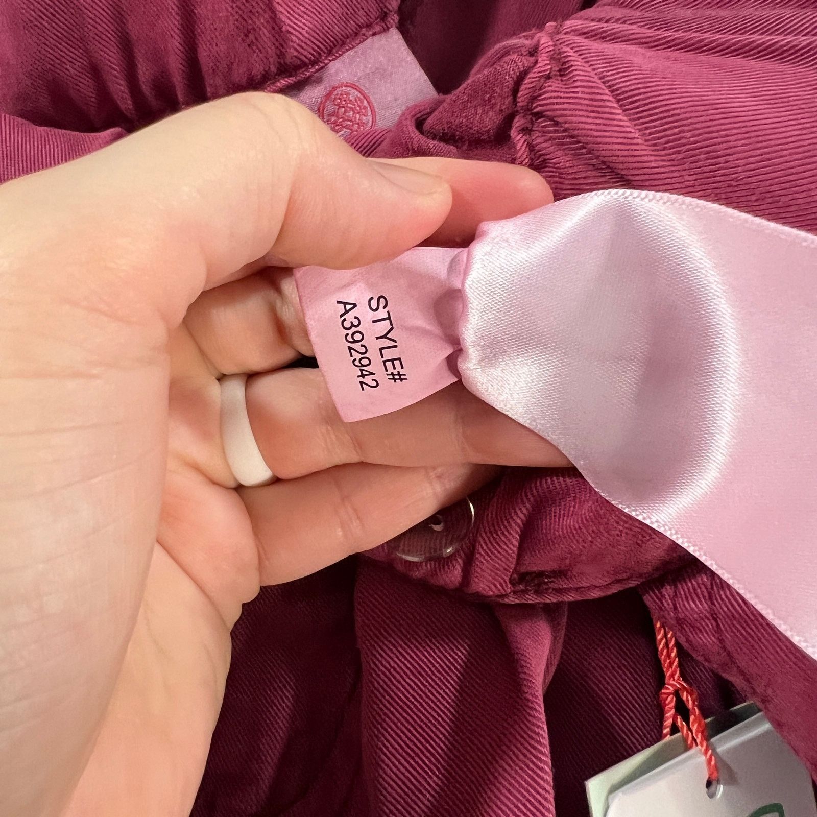 Other Laurie Felt Regular Lyocell Cargo Pants Plum, Medium Size 30" / US 8 / IT 44 - 15 Thumbnail