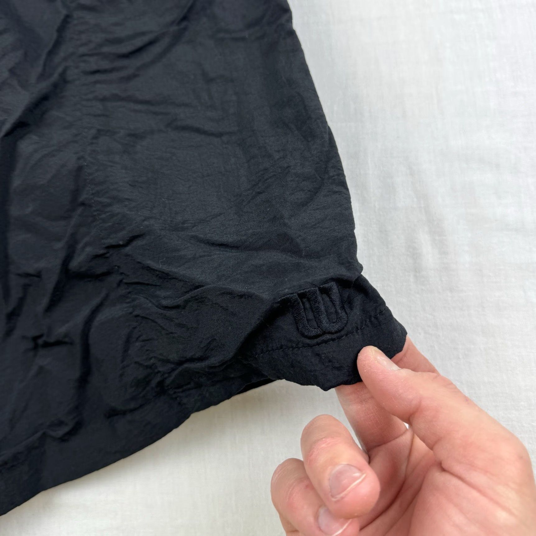 Wilson VINTAGE Wilson Swim Trunks Adult XL Black Classic Ocean Beach Shorts 90s Y2K Size US 36 / EU 52 - 2 Thumbnail