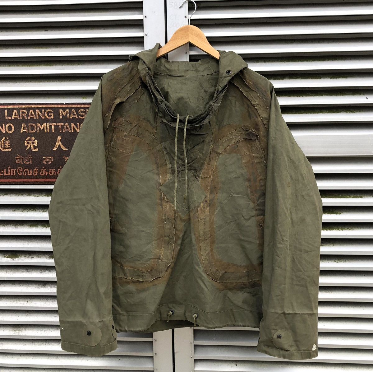 Vintage VTG USArmy Vietnam Era Wet Weather Thrashed Distressed Parka Size US M / EU 48-50 / 2 - 10 Thumbnail