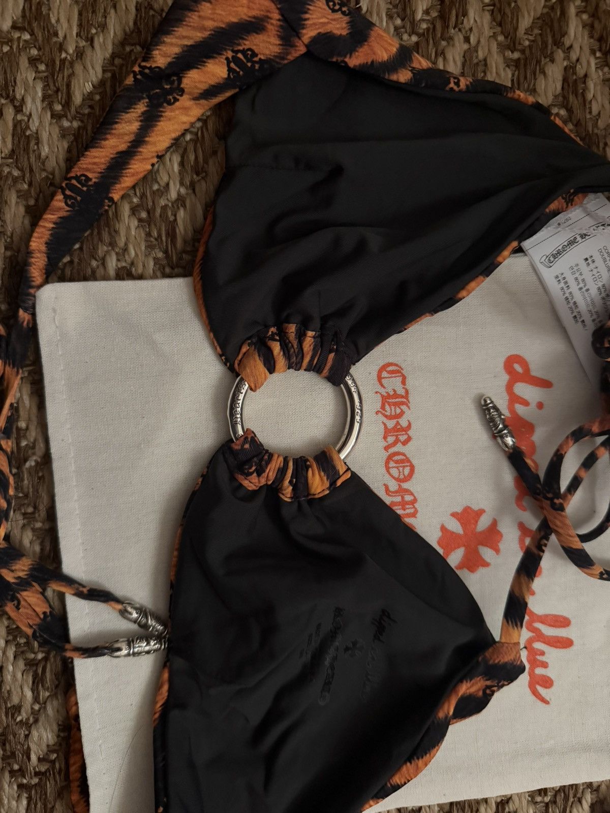Chrome Hearts Chrome Hearts Orange Tiger Bikini size L Size L / US 10 / IT 46 - 6 Thumbnail