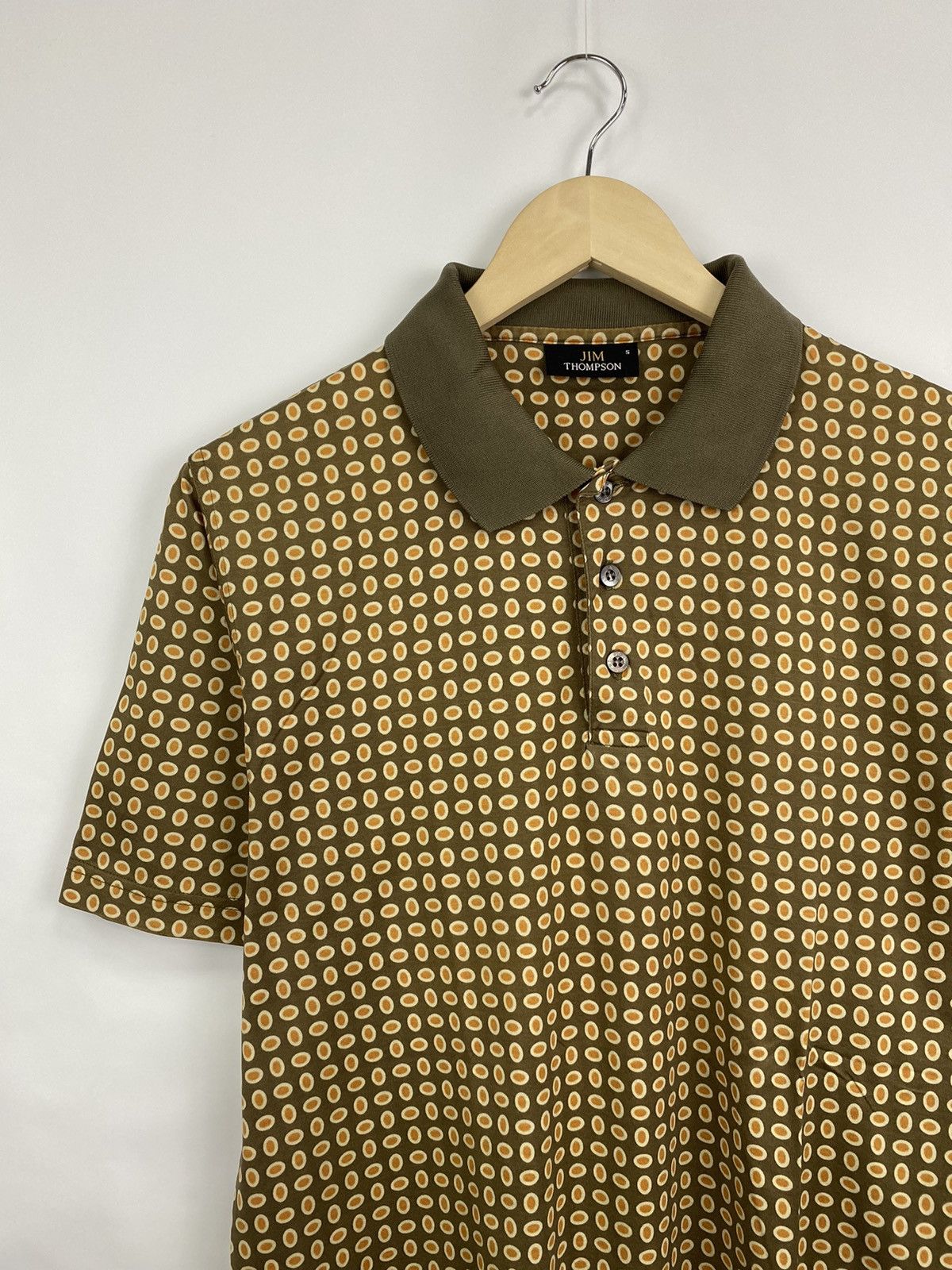 Jim Thompson Vintage 90s Jim Thompson Rare Graphic polo r-shirt Retro Size US S / EU 44-46 / 1 - 2 Thumbnail