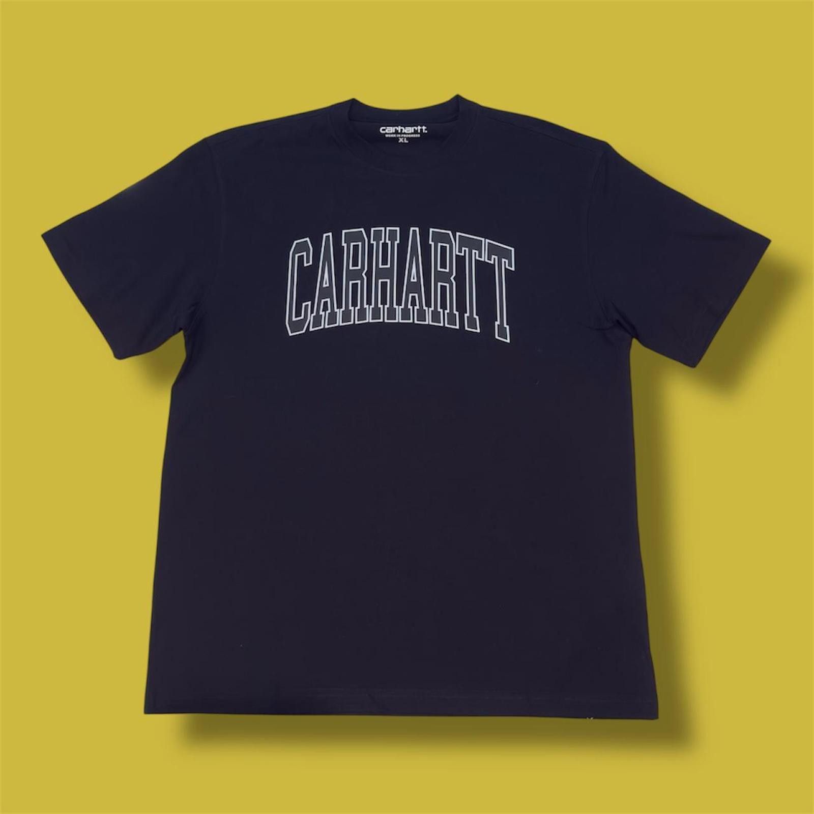 Carhartt Wip Carhartt WIP Black Logo T-shirt XL Size US XL / EU 56 / 4 - 1 Thumbnail