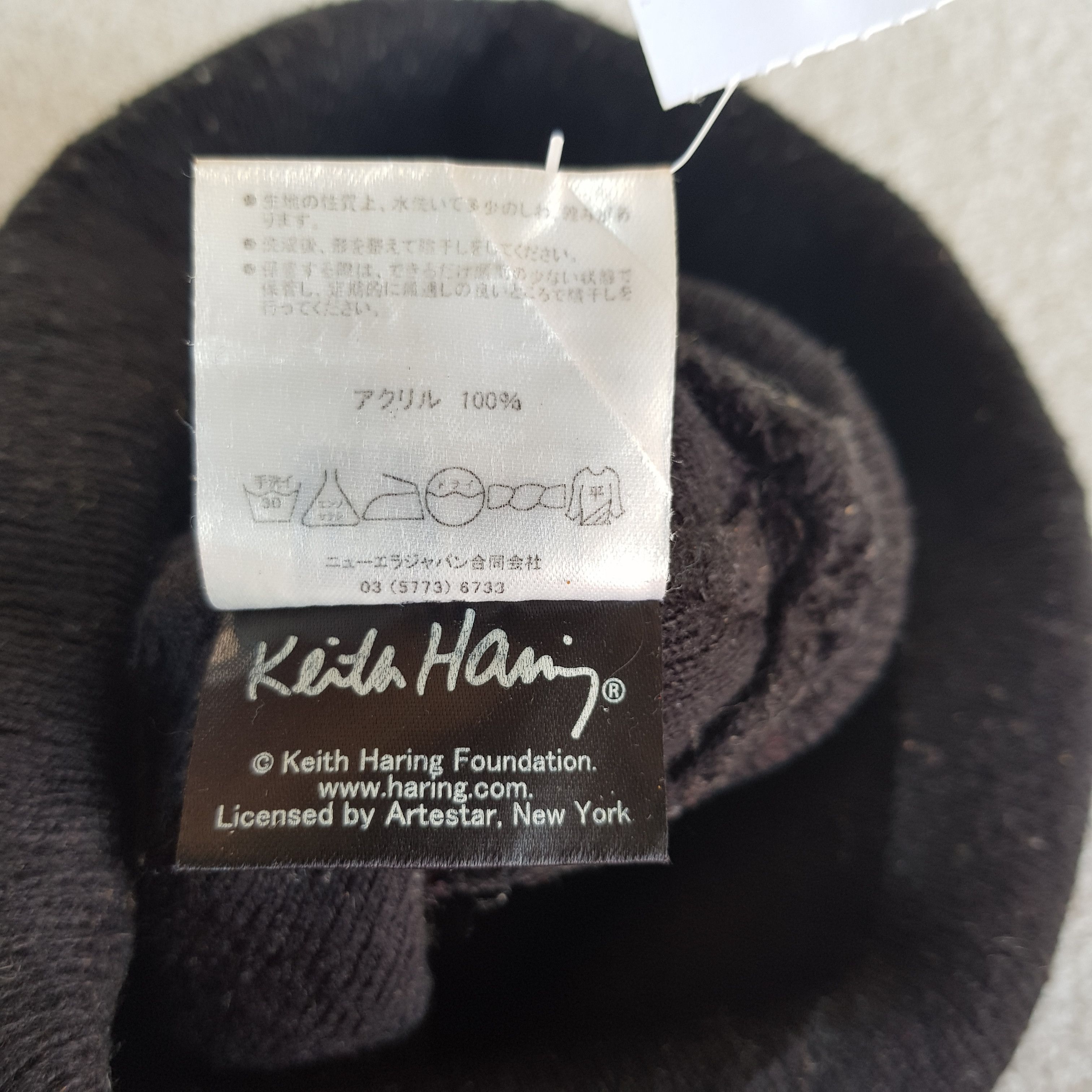 Keith Haring Vintage New Era X Keith Haring Beanie Snow Caps Hats. Size ONE SIZE - 7 Thumbnail