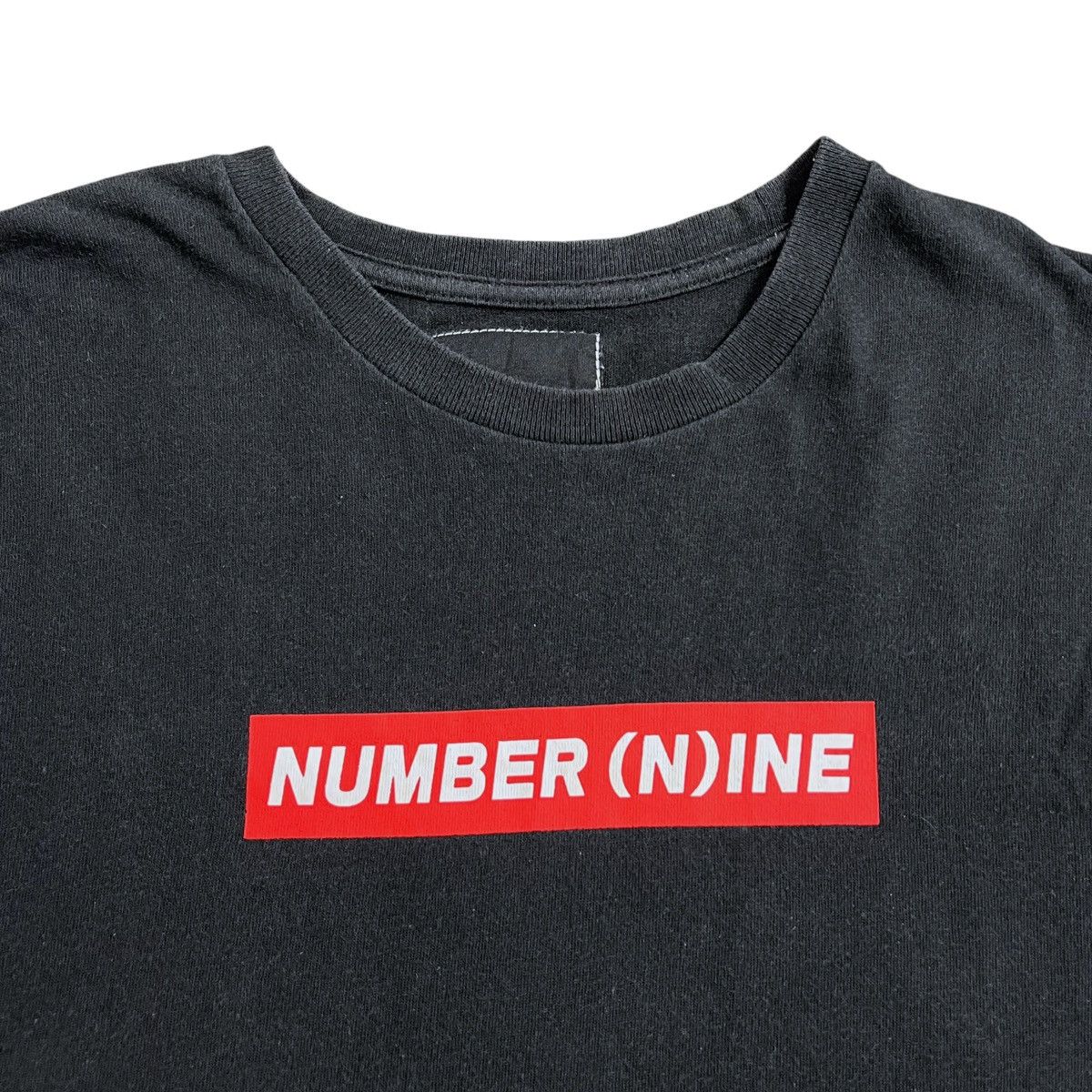Japanese Brand × Number (N)ine × Takahiromiyashita The Soloist. Number (N)ine Logo Box Tee Size US M / EU 48-50 / 2 - 3 Thumbnail