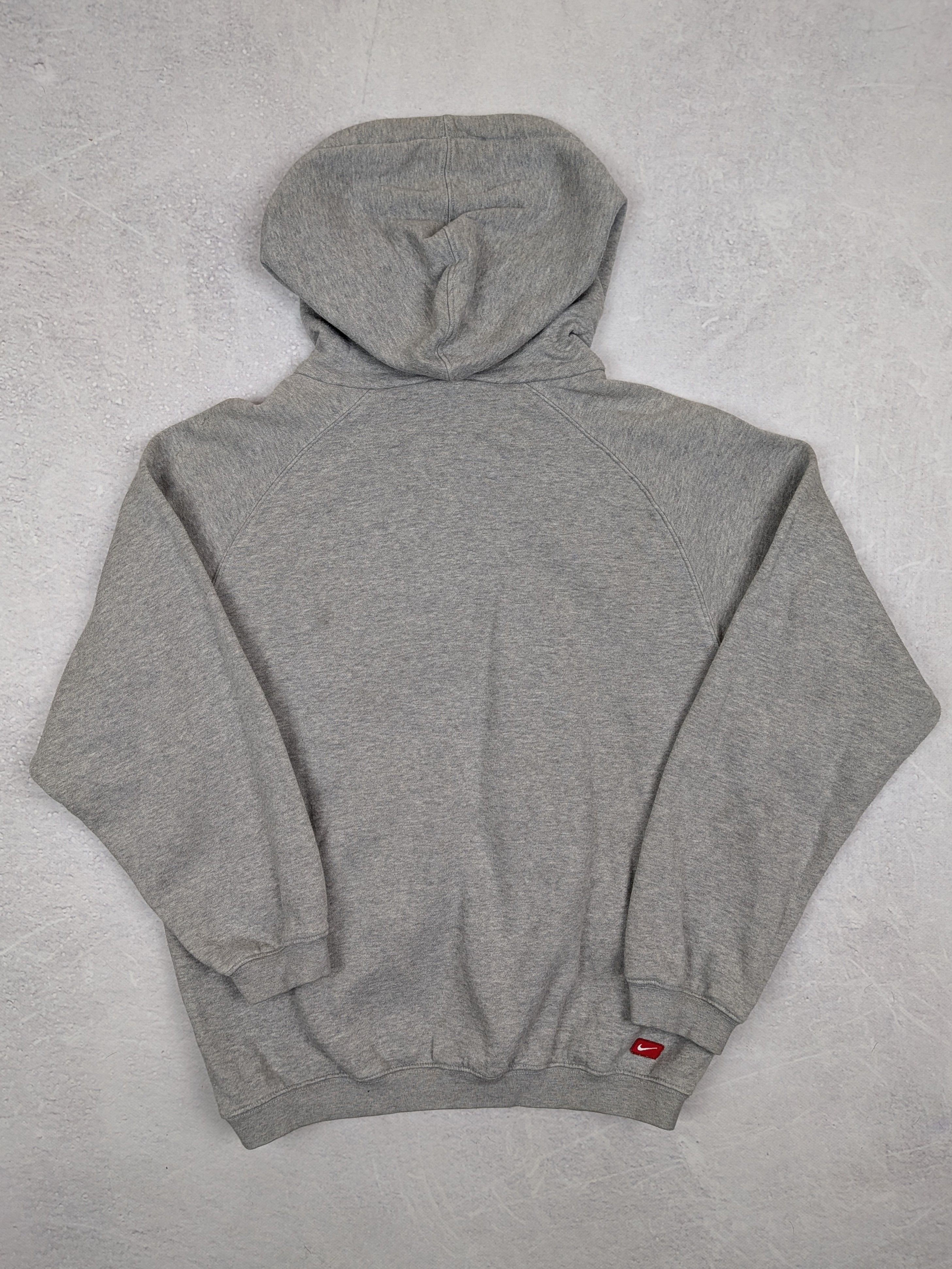 Nike Nike Rare Vintage Y2K Grey Hoodie Big Spellout Size XS/S Size US XS / EU 42 / 0 - 3 Thumbnail