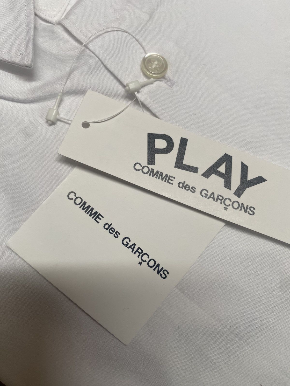 Comme des Garcons PLAY CDG Play Classic White Shirts Size M BNWT Size US M / EU 48-50 / 2 - 7 Thumbnail