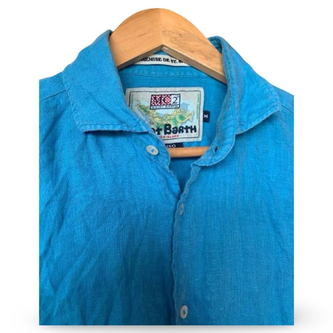 MC2 Saint Barth Mc2 Saint Barth linen shirt #621 Size US M / EU 48-50 / 2 - 2 Thumbnail