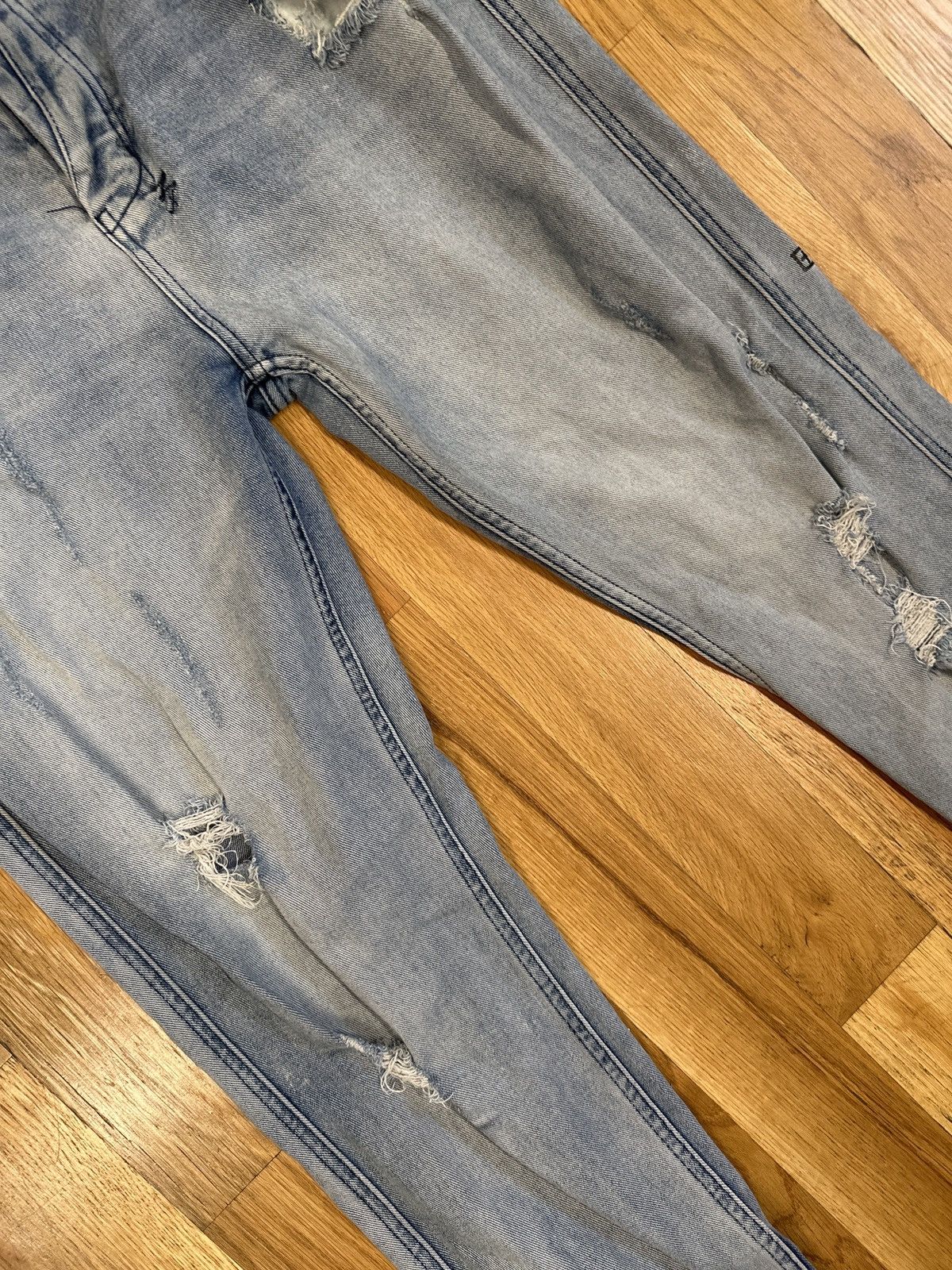 Ksubi Ksubi Small Distress Blue Denim Jeans Size 40 Size US 40 / EU 56 - 2 Thumbnail