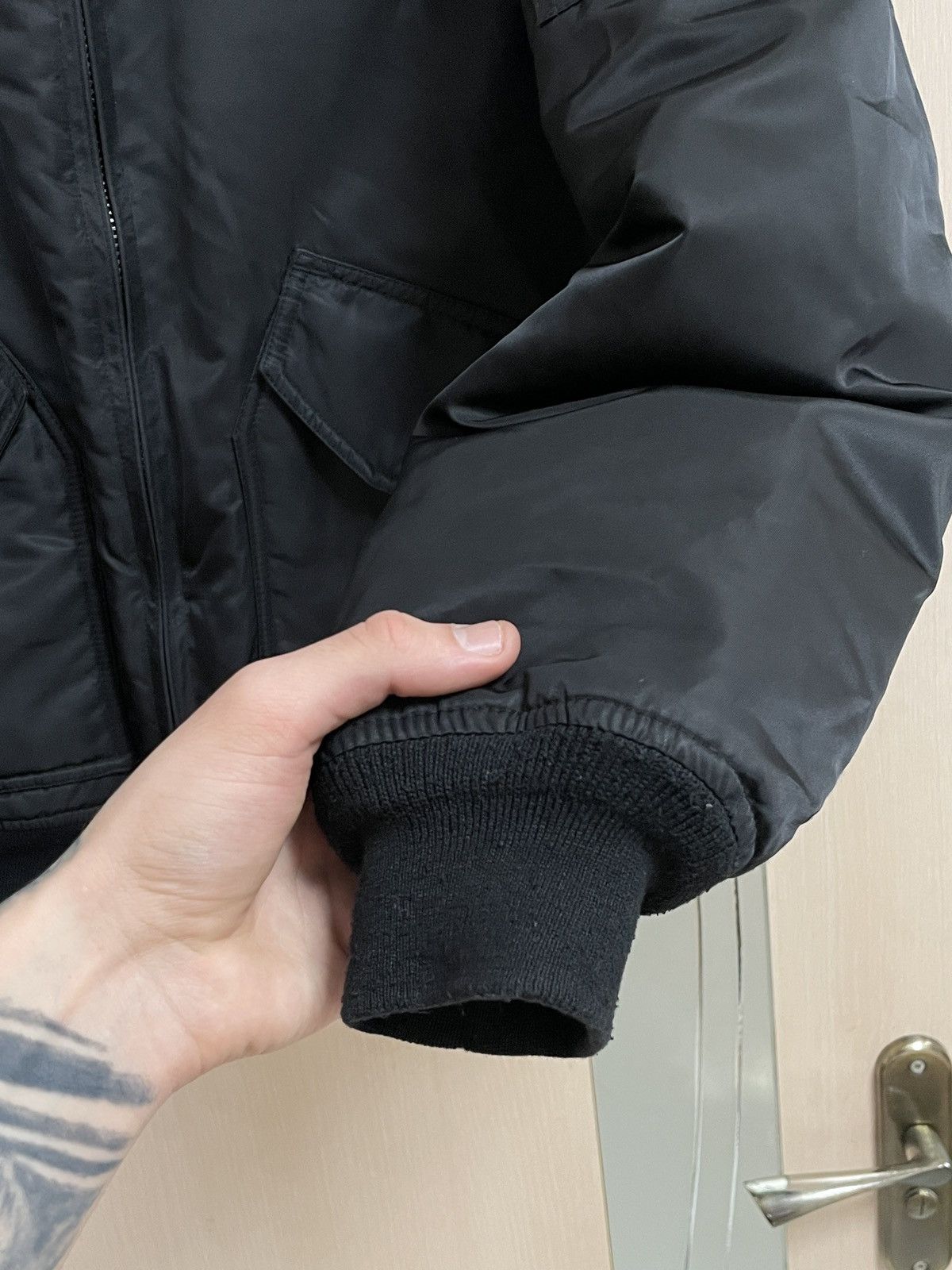 Schott Vintage Schott Bomber CWU-R Jacket Black Size L Size US L / EU 52-54 / 3 - 9 Thumbnail