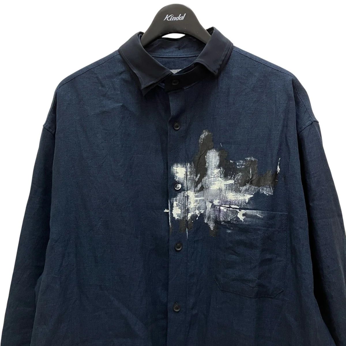 Yohji Yamamoto Yohji Yamamoto pour homme/HZ-B45-317 Linen Shirt Size US M / EU 48-50 / 2 - 3 Thumbnail