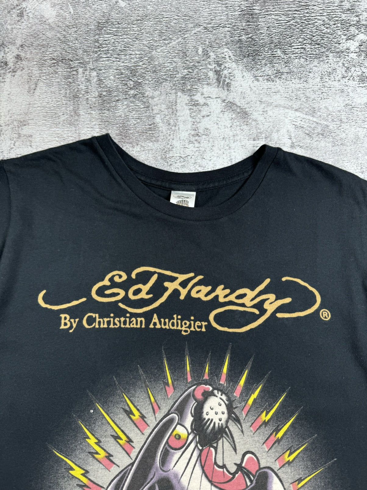 Ed Hardy Ed Hardy Christian Audigier Vintage Long Dress T Shirt Top Size L / US 10 / IT 46 - 8 Thumbnail