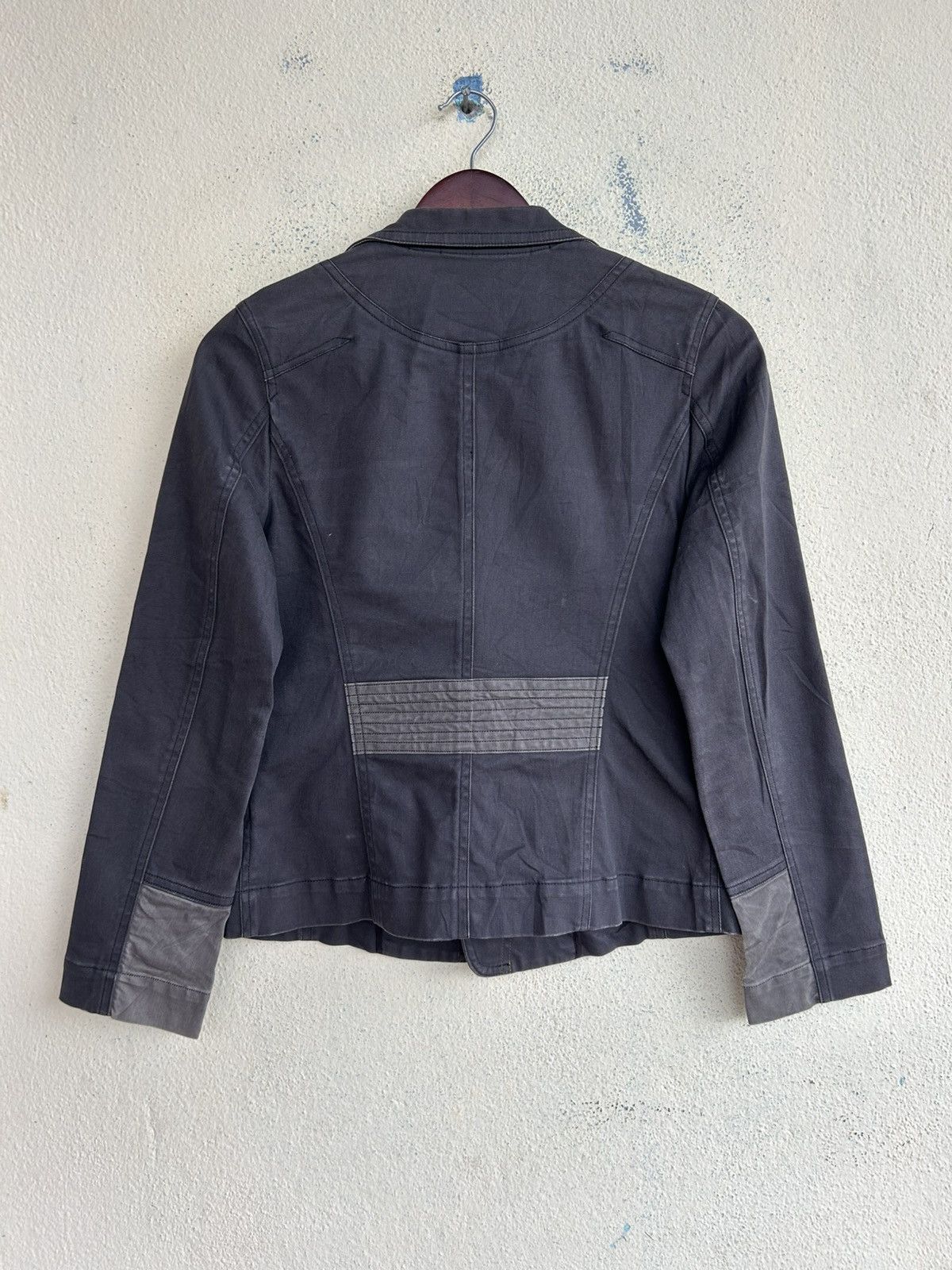 Japanese Brand Kamishima Chinami Yellow Jacket Size M / US 6-8 / IT 42-44 - 2 Thumbnail