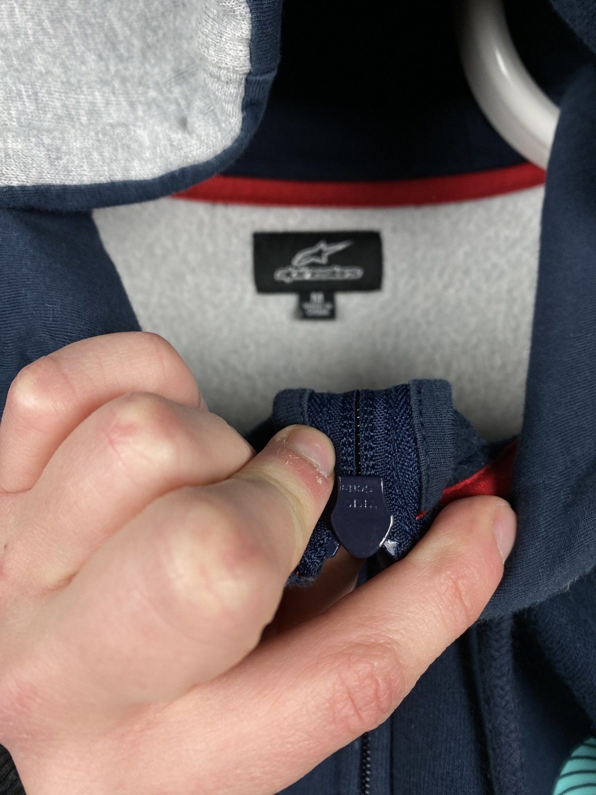 Alpinestars 🚀Hoodie Zip Up Alpinstars Protects Racing Style Striped Tee🚀 Size US M / EU 48-50 / 2 - 15 Thumbnail
