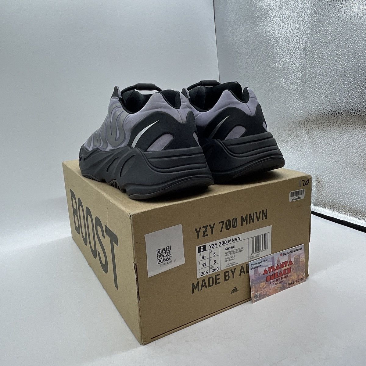 Adidas Yeezy boost 700 MNVN geode Size US 8.5 / EU 41-42 - 4 Thumbnail