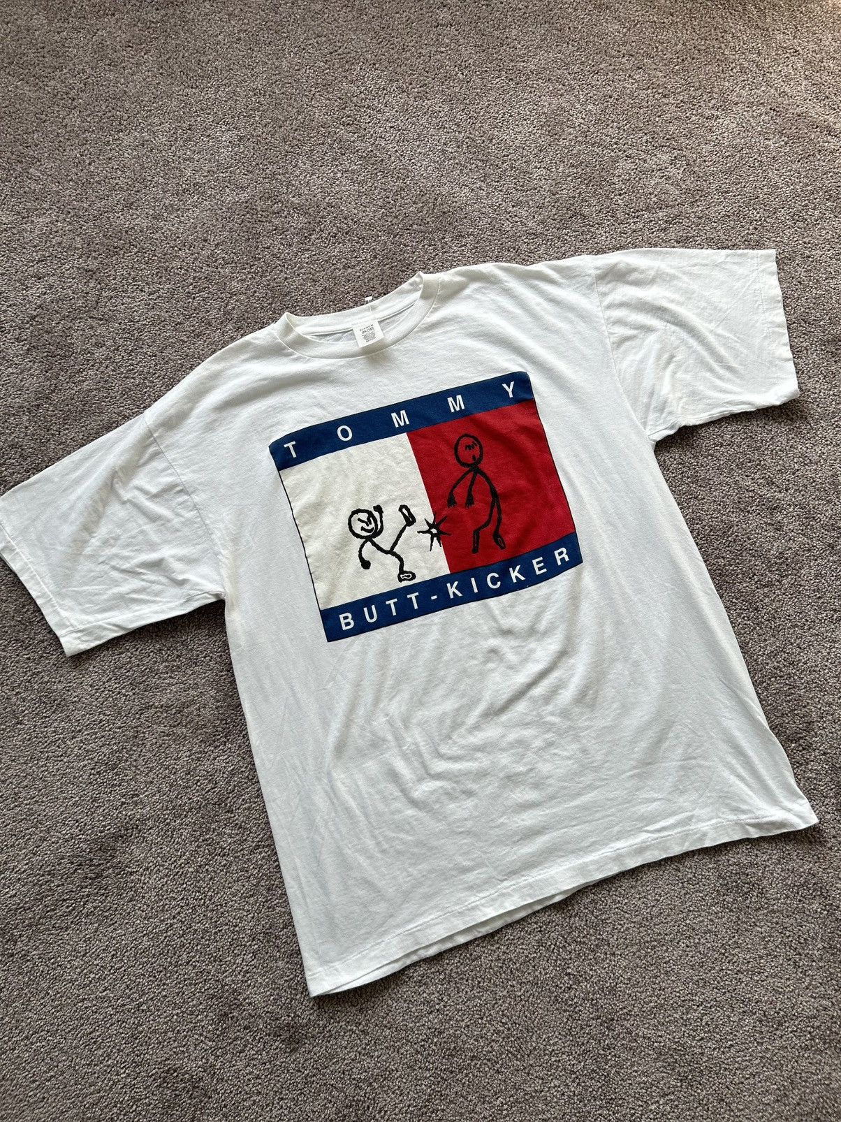 Rare Tommy Butt-Kicker Single Stitch Tee