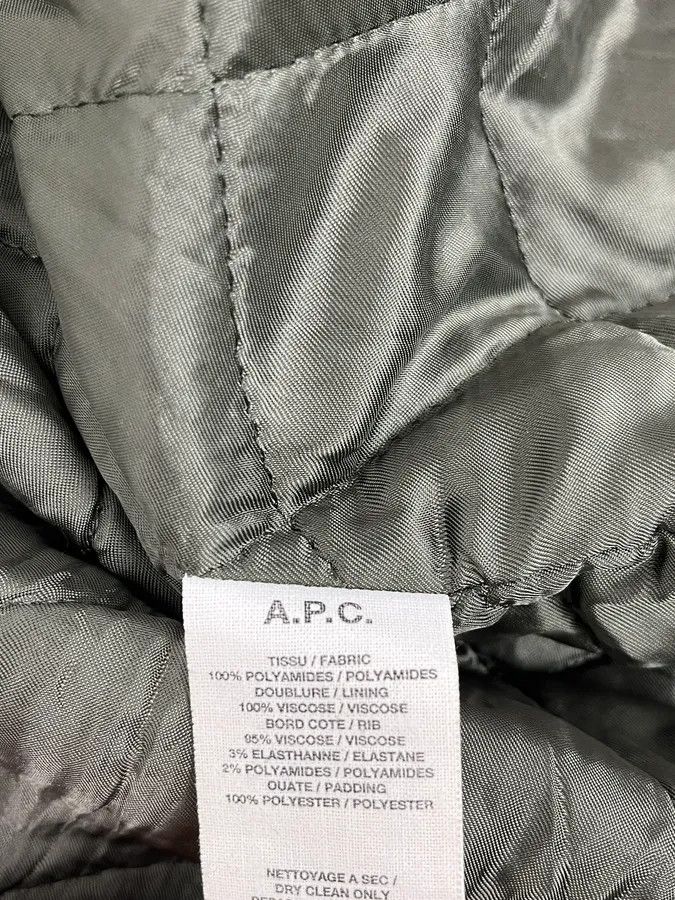 A.P.C. A.P.C. Dark Satin Green Bomber Jacket Size US M / EU 48-50 / 2 - 9 Thumbnail