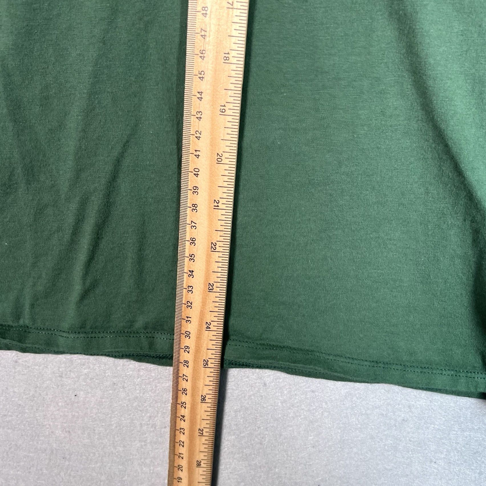 Nike Nike Tee Baylor University Swoosh V Neck T Shirt Womens Large Green Athletic Cut Size L / US 10 / IT 46 - 3 Thumbnail