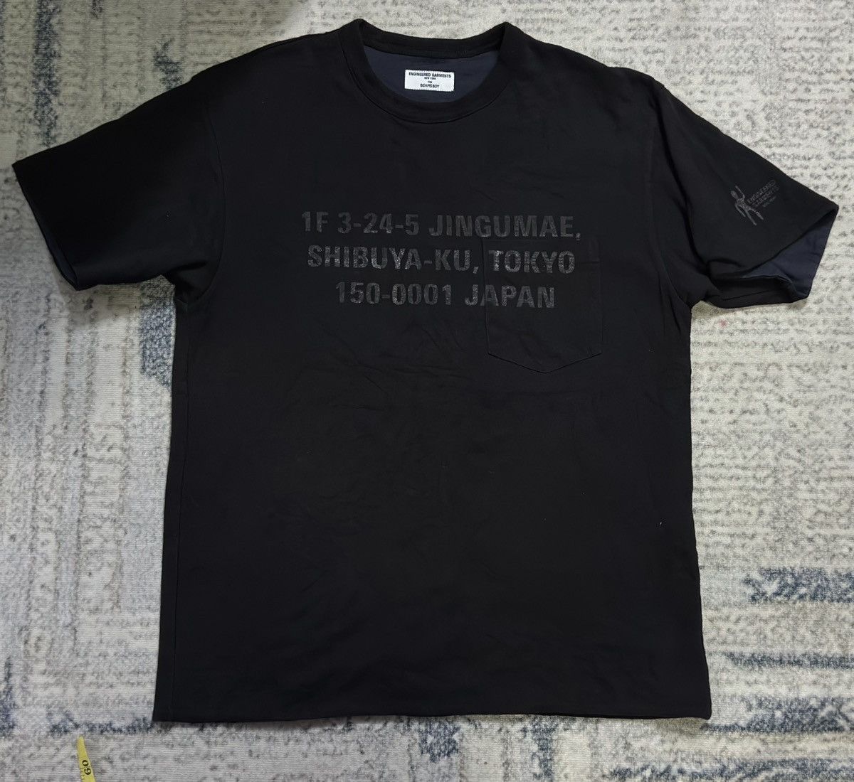 Engineered Garments ENGINEERED GARMENTS / Reversible Poket Crew Neck T-Shirt Size US S / EU 44-46 / 1 - 2 Thumbnail