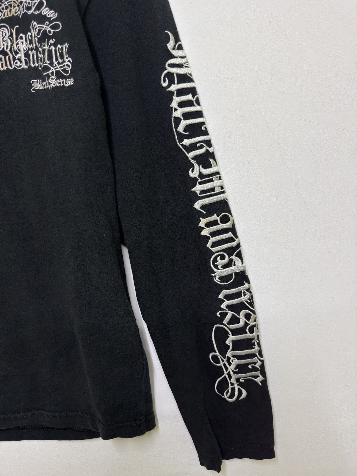 Vanson Leathers CDS BlackSense Praying Hands Gothic Long Sleeve Tee Size US XS / EU 42 / 0 - 6 Thumbnail