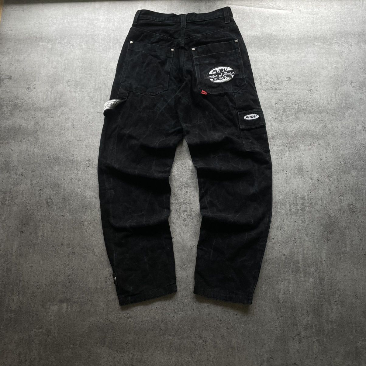 Vintage Fubu Carpenter Pants Washed
