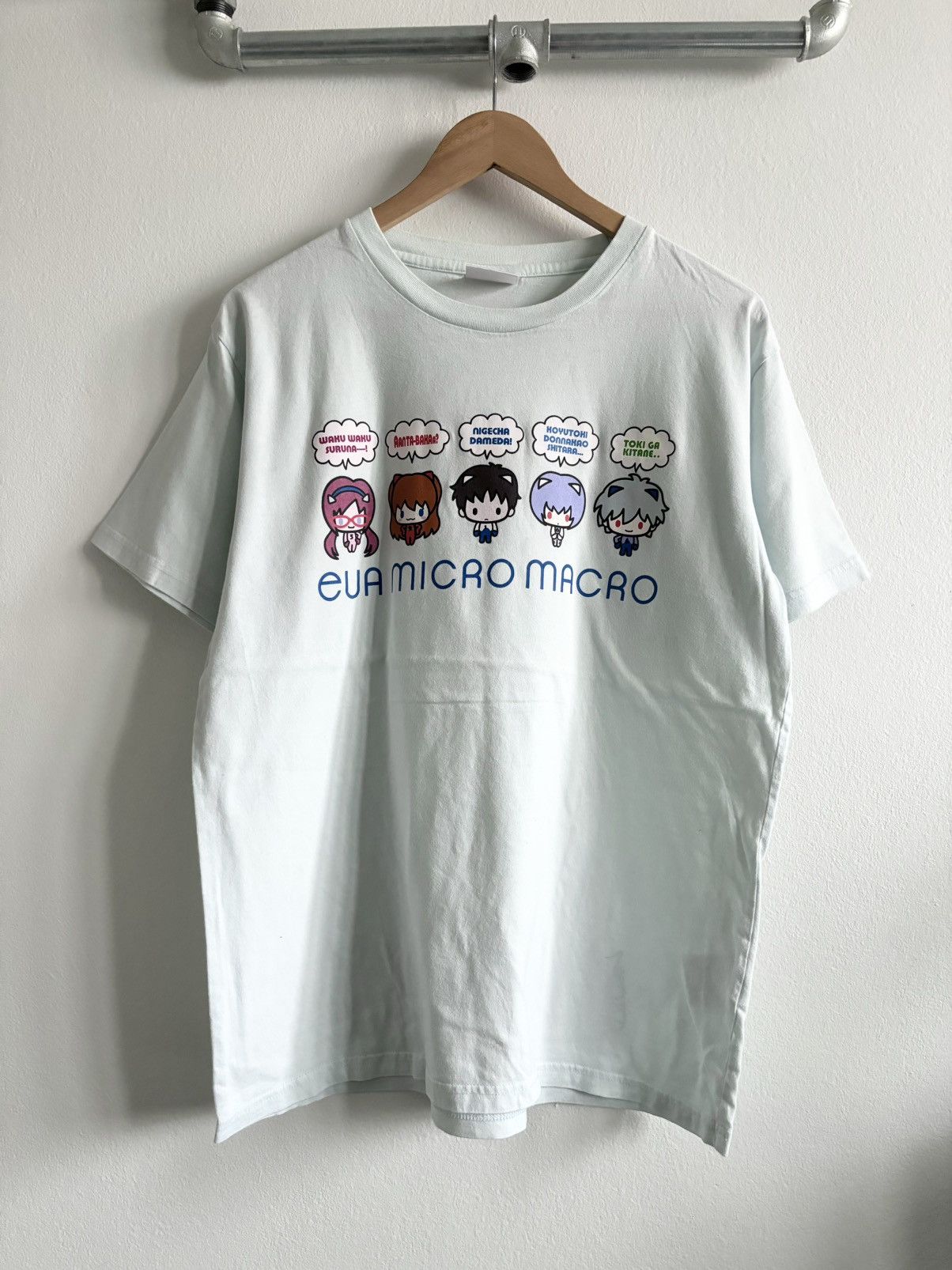 Anime Vintage Evangelion Pop Cartoon T Shirt Size US M / EU 48-50 / 2 - 2 Thumbnail