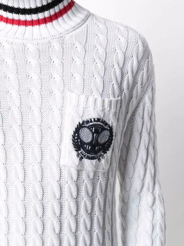 Balmain o1y0426 Turtleneck Sweater in Multicolor Size US XXL / EU 58 / 5 - 2 Thumbnail