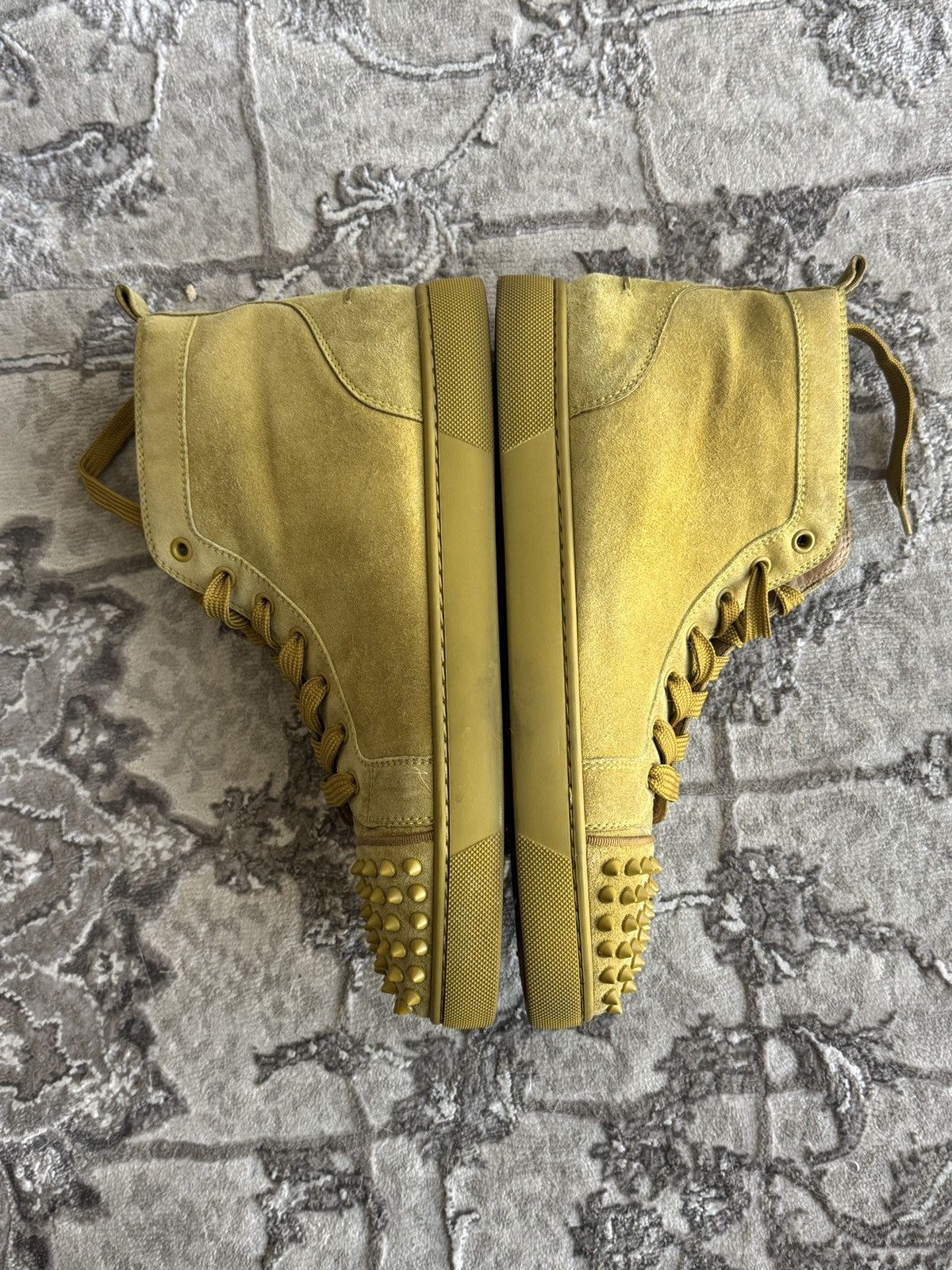 Christian Louboutin Christian Louboutin high-top Spiked Sneakers Size US 9 / EU 42 - 5 Thumbnail