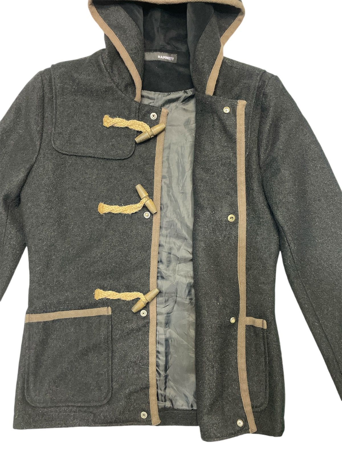 If Six Was Nine Katherine Hamnett London Hoodie Duffle Coat Jacket Size US M / EU 48-50 / 2 - 4 Thumbnail