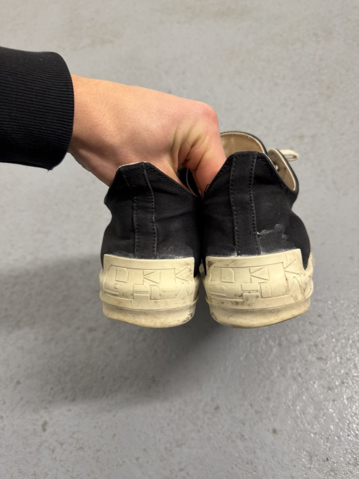 Rick Owens Drkshdw Rick Owens Drkshdw Low Ramones Size US 8 / EU 41 - 9 Thumbnail