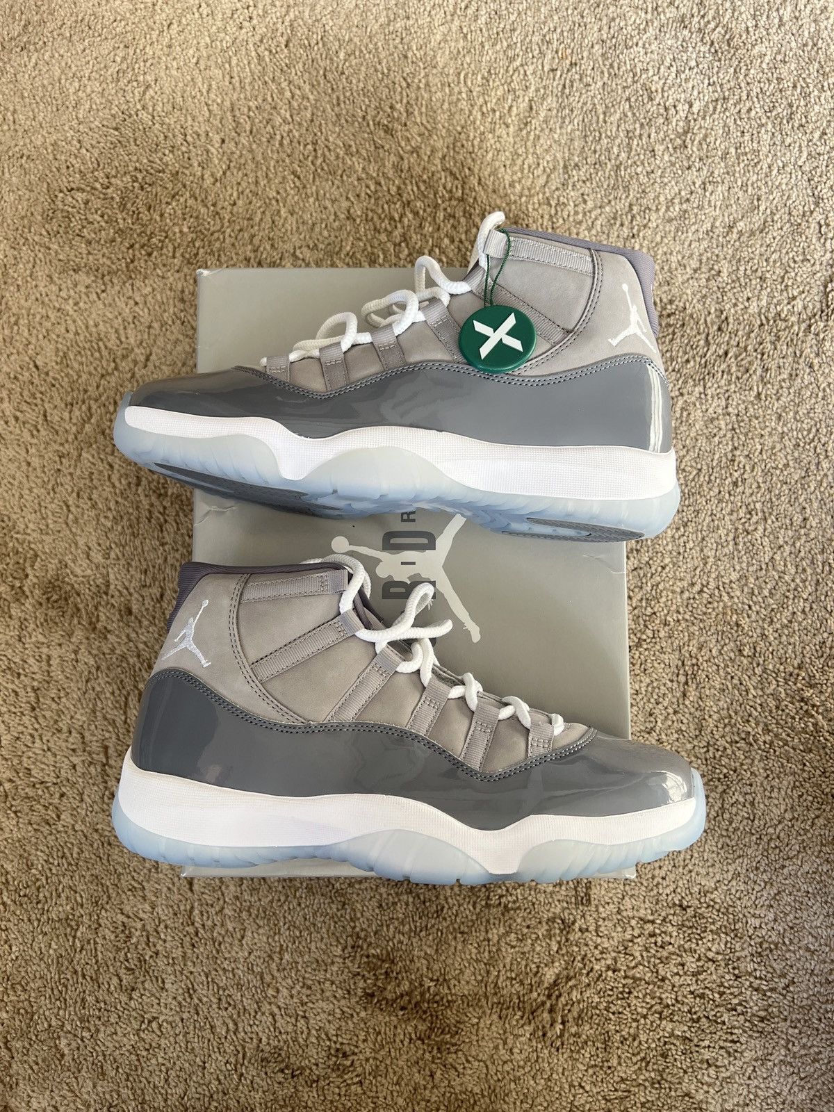 Jordan Brand Cool Grey 11 Size 10.5 Deadstock,StockX tag 