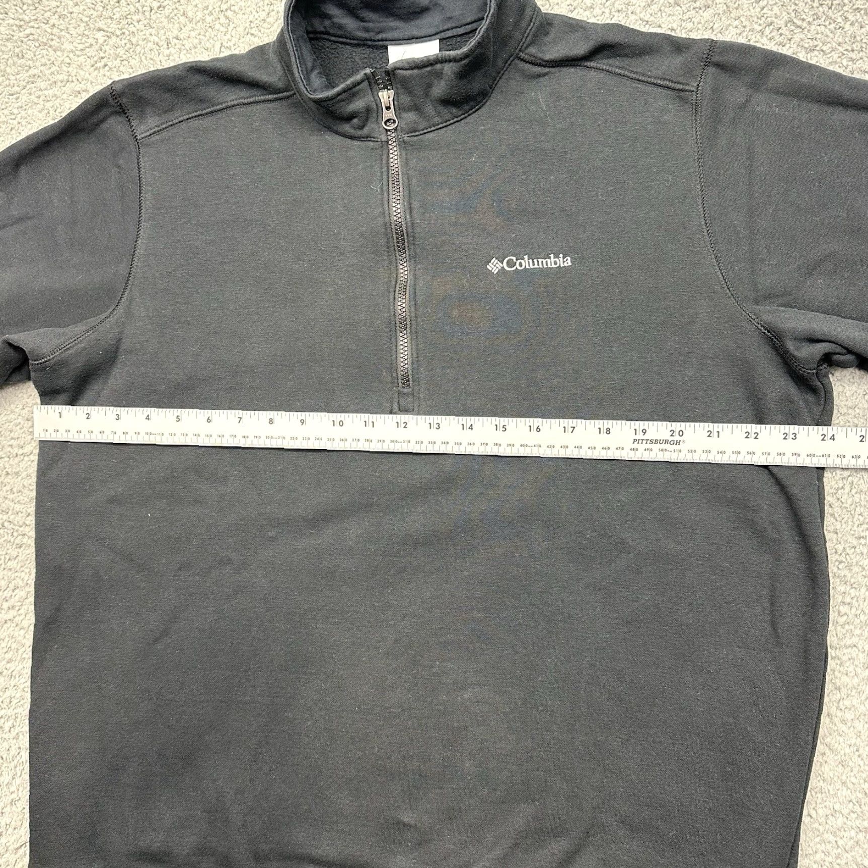 Vintage Columbia Shirt XL Black 1/2 Zip Pullover Fleece Mock Neck Sweatshirt Mens Size US XL / EU 56 / 4 - 5 Thumbnail