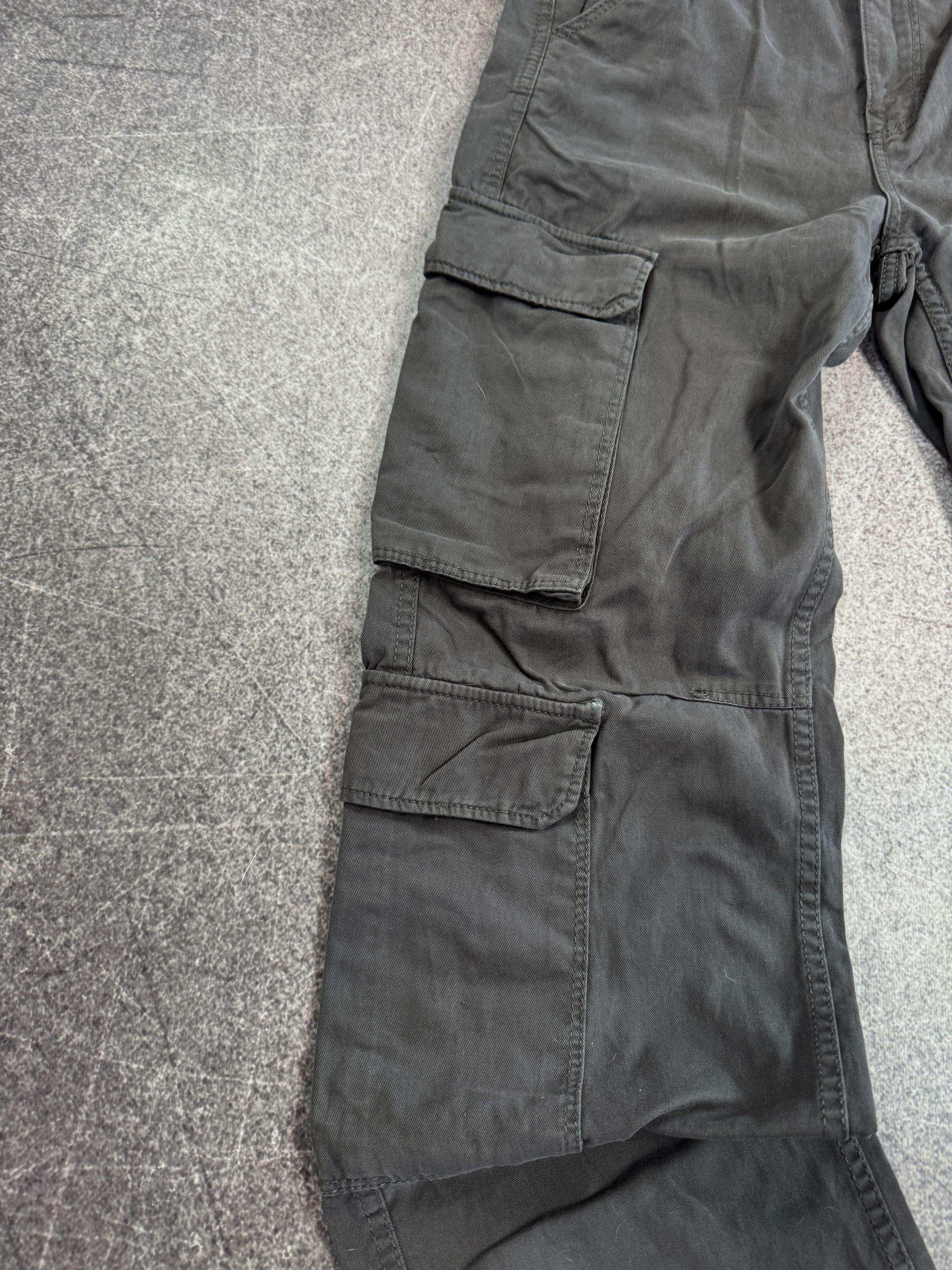 Other VTG BALENCI X RICK OWENS STYLE CARGO JEANS 90S Y2K Size US 28 / EU 44 - 3 Thumbnail