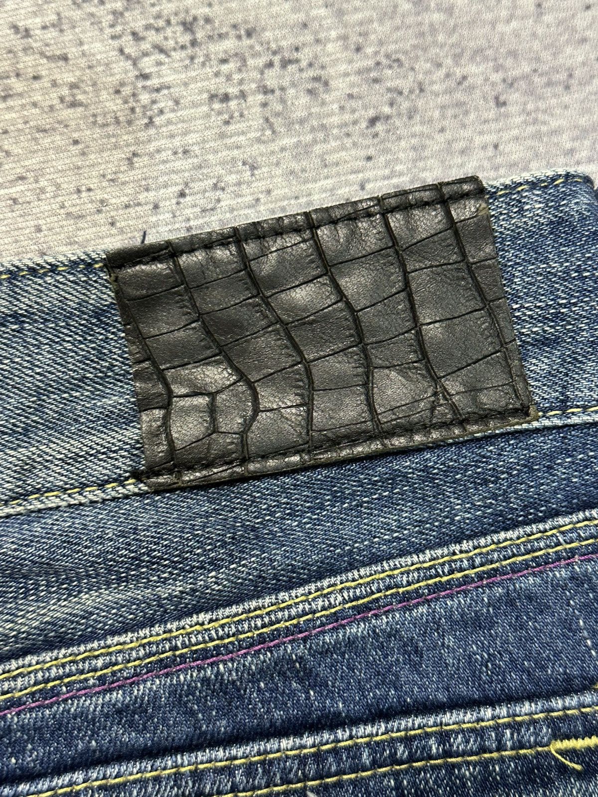 Japanese Brand RARE SLY Distressed Flare Jeans Size US 27 - 18 Thumbnail