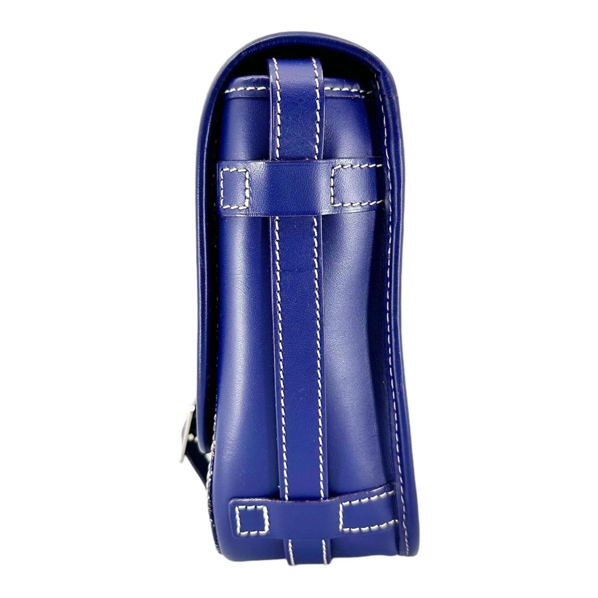 Goyard Goyard Belvedere MM Messenger Bag Navy Blue Pre-Owned Size ONE SIZE - 5 Thumbnail
