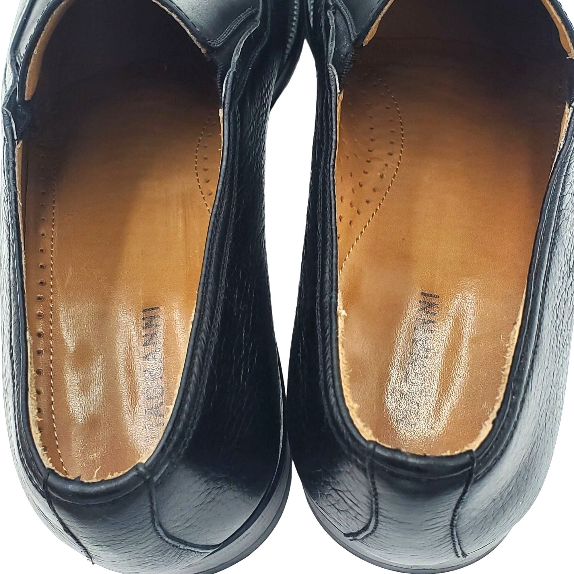 Magnanni Spain Magnanni Men's size 10 Black Leather Loafer Dress Shoe Size US 10 / EU 43 - 8 Thumbnail