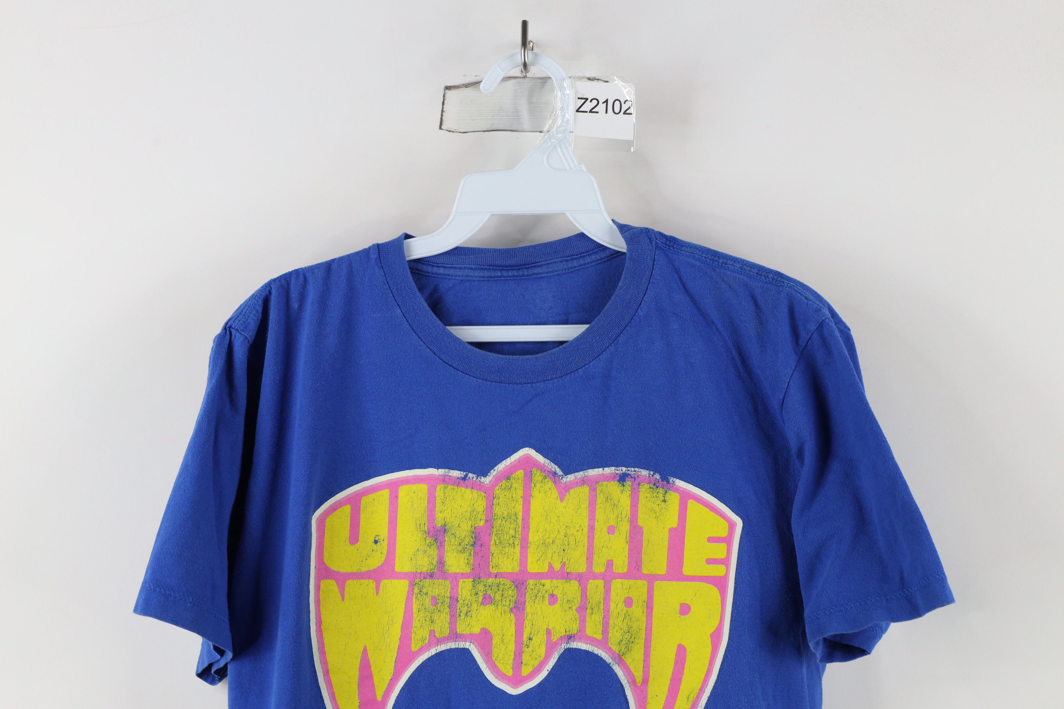 Vintage Retro WWE Spell Out Ultimate Warrior Wrestling T-Shirt Size US M / EU 48-50 / 2 - 2 Thumbnail