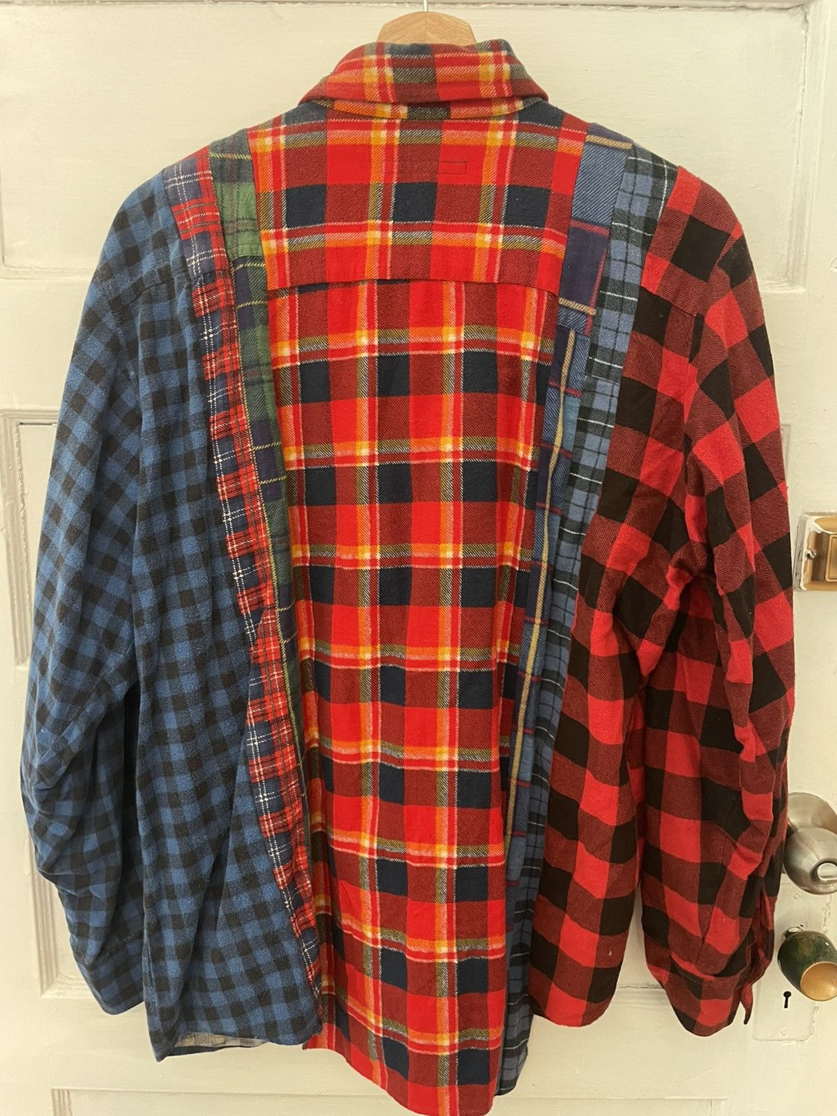 Needles rebuild by needles - cut up flannel shirt Size US L / EU 52-54 / 3 - 2 Thumbnail