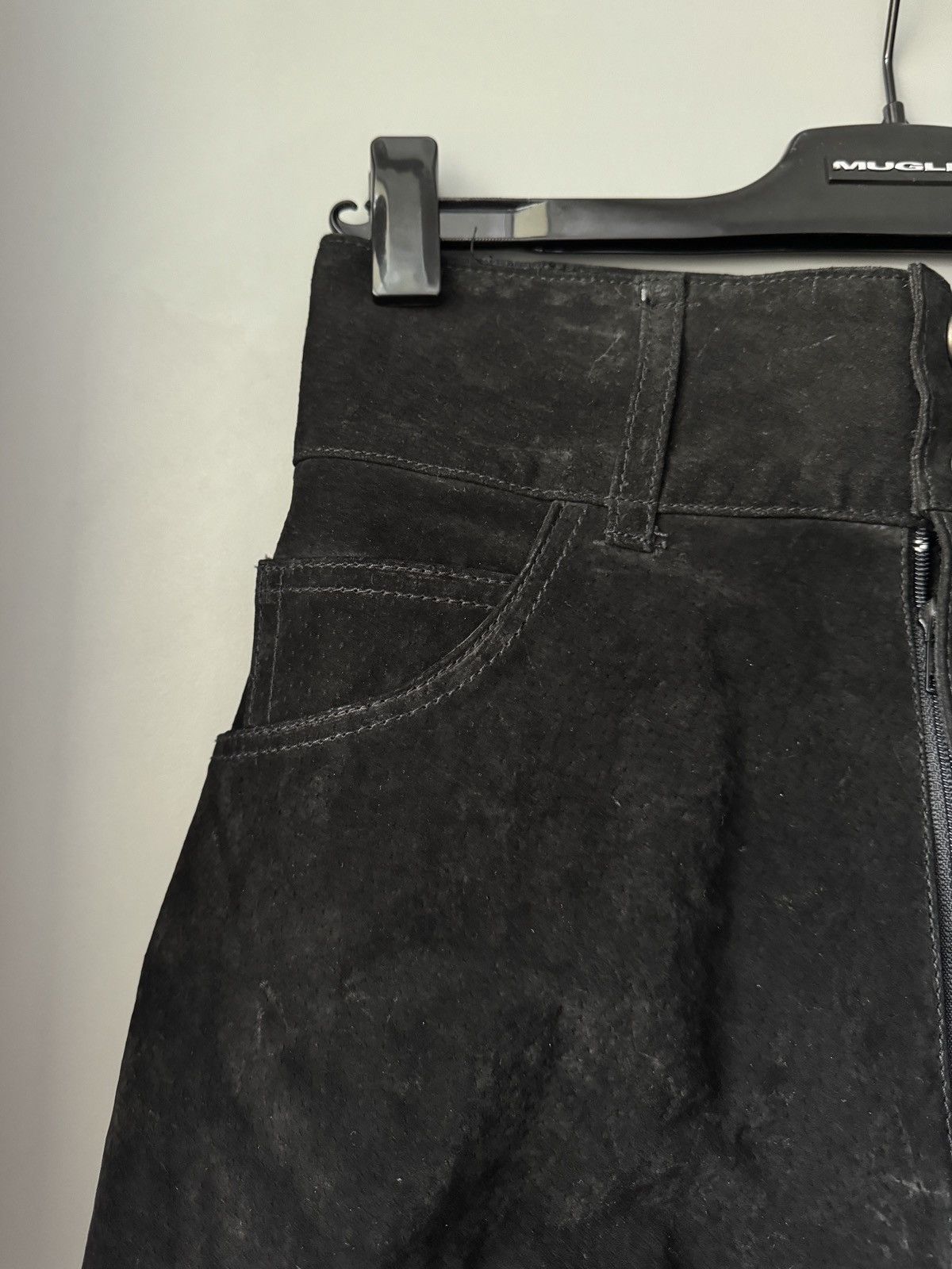 Genuine Leather × Japanese Brand × Vintage Vintage Why Not Originals Genuine Leather Shorts Size 27" / US 4 / IT 40 - 4 Thumbnail