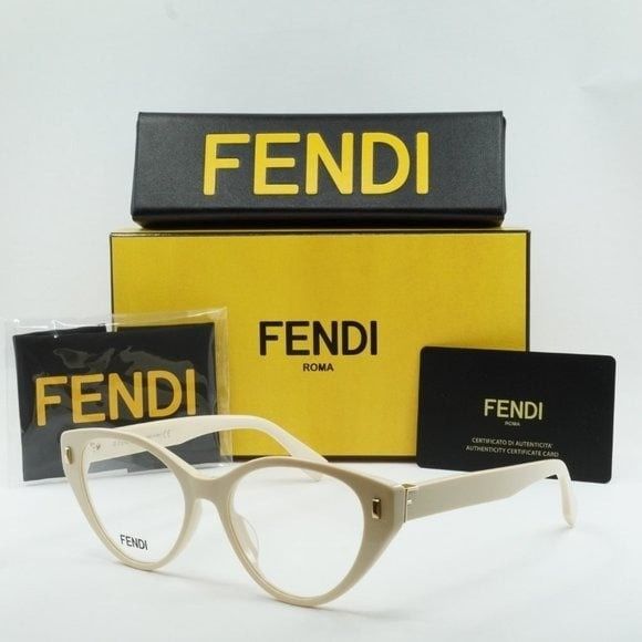 Fendi FENDI FE50020I 025 IVORY EYEGLASSES - LOWEST PRICE Size ONE SIZE - 1 Thumbnail