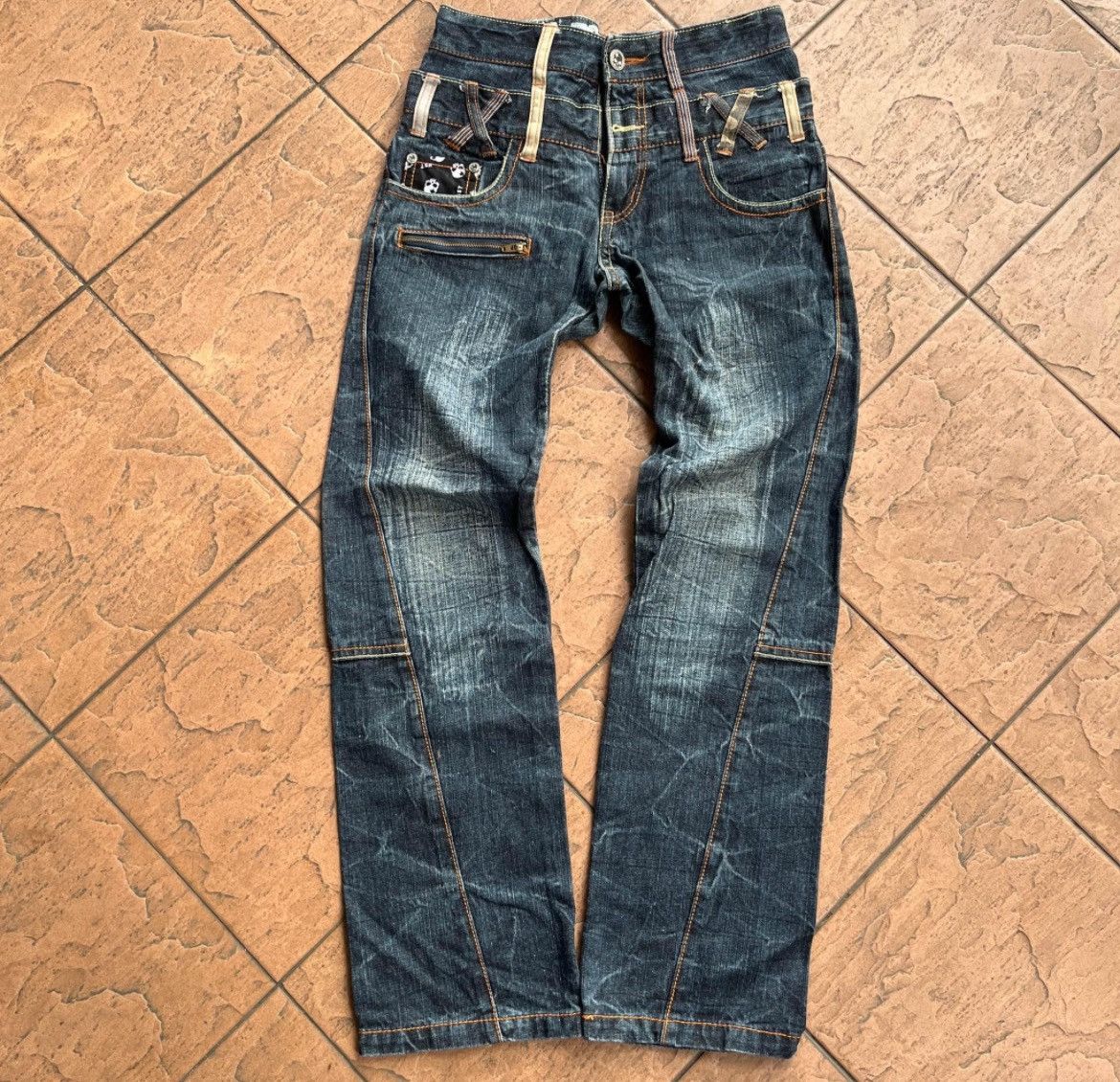 Hysteric Glamour RARE JEANS SKULLS BA-TSU STUDIOS Denim Size US 29 - 4 Thumbnail