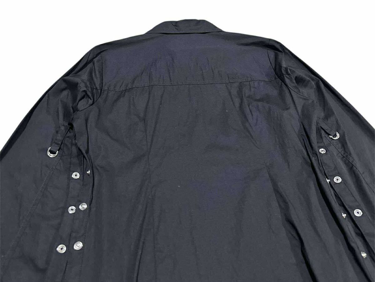 If Six Was Nine 🔥Japanese Y2K Otto Sumisho Hem Slit Snap Button Shirt Goth Size US M / EU 48-50 / 2 - 10 Thumbnail