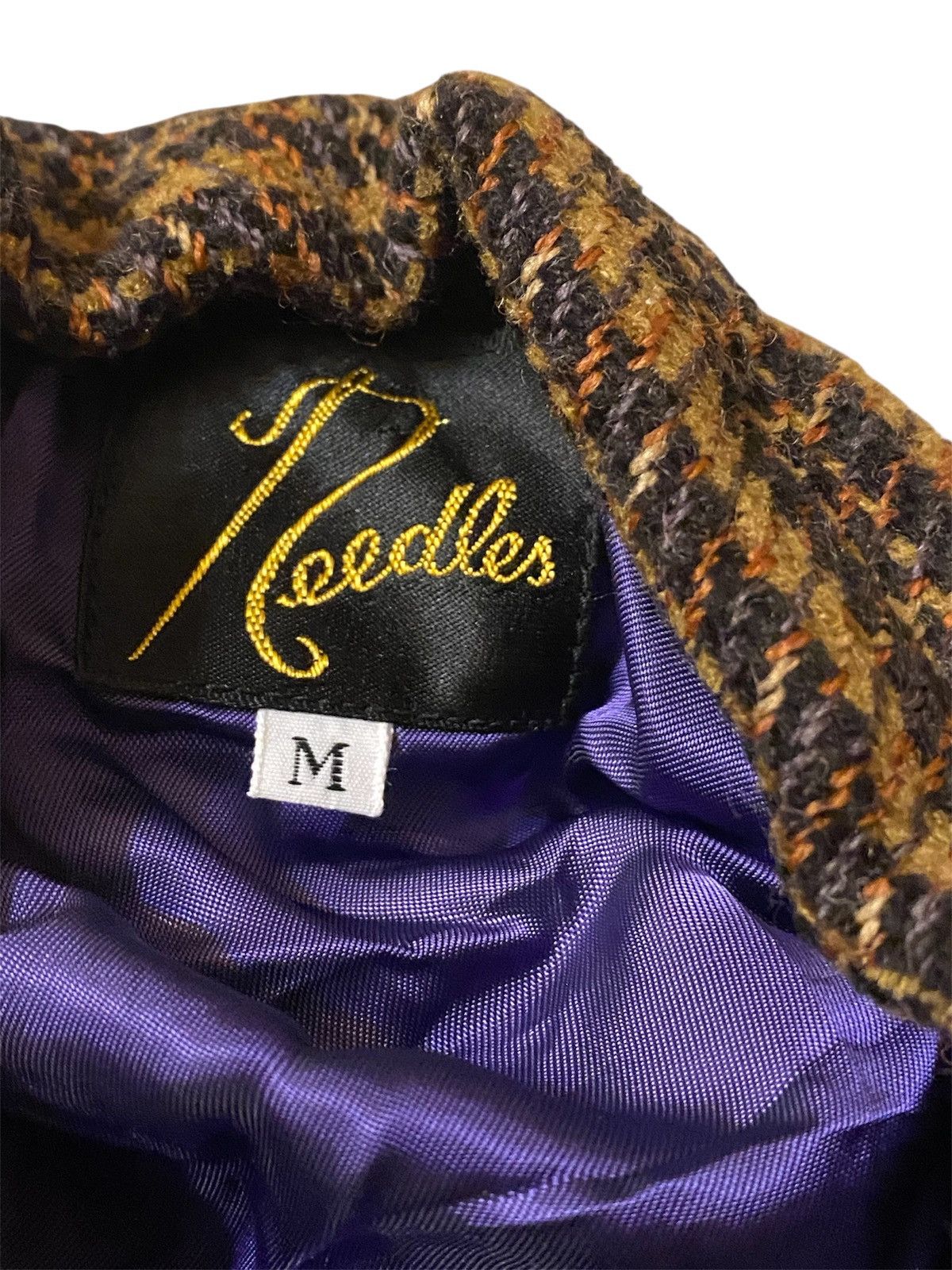Needles Needles tweed wool flannel jacket Japanese Brand Size US M / EU 48-50 / 2 - 6 Thumbnail