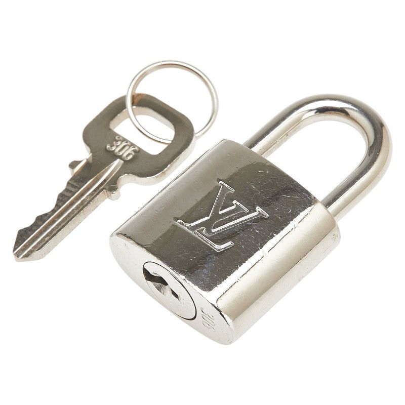 Louis Vuitton Louis Vuitton Padlock Key Set Metal Accessory Metal Charm DUTY FREE for USA