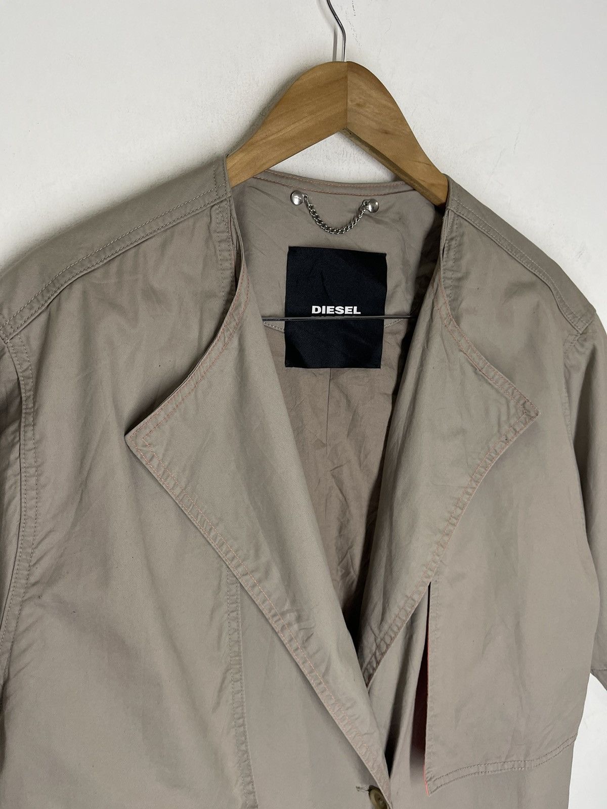 Diesel BEIGE DIESEL LONG COAT Size US L / EU 52-54 / 3 - 5 Thumbnail